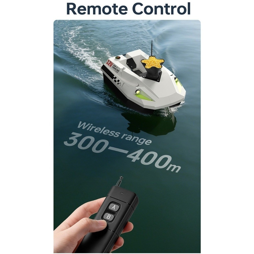 2.4GHz 무선 RC 보트 미끼 공급기 IP67 방수 - Fishing Boat Anchor Winch 리뷰 및 가격
